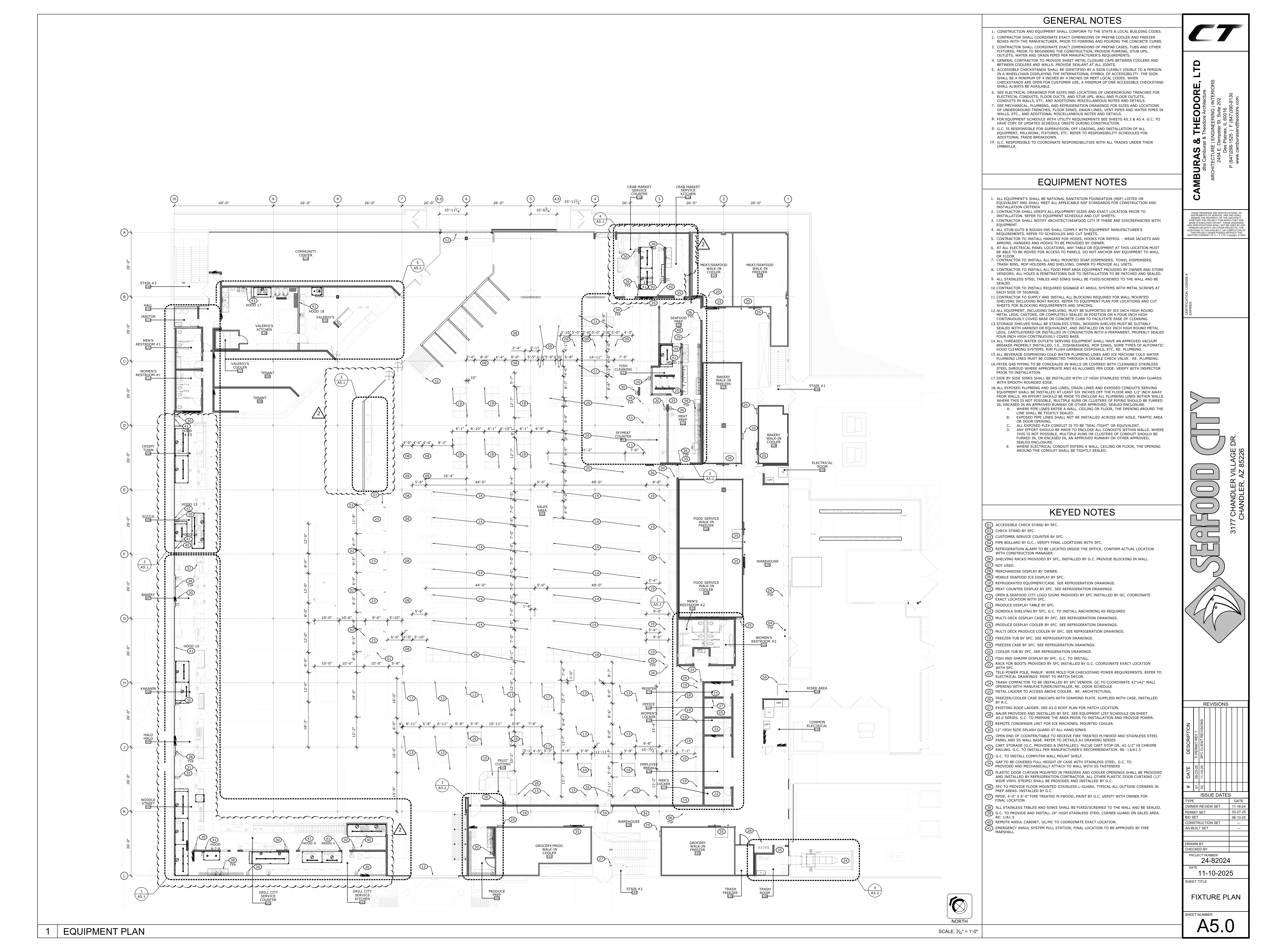 Seafood City A5.0 Fixture Plan